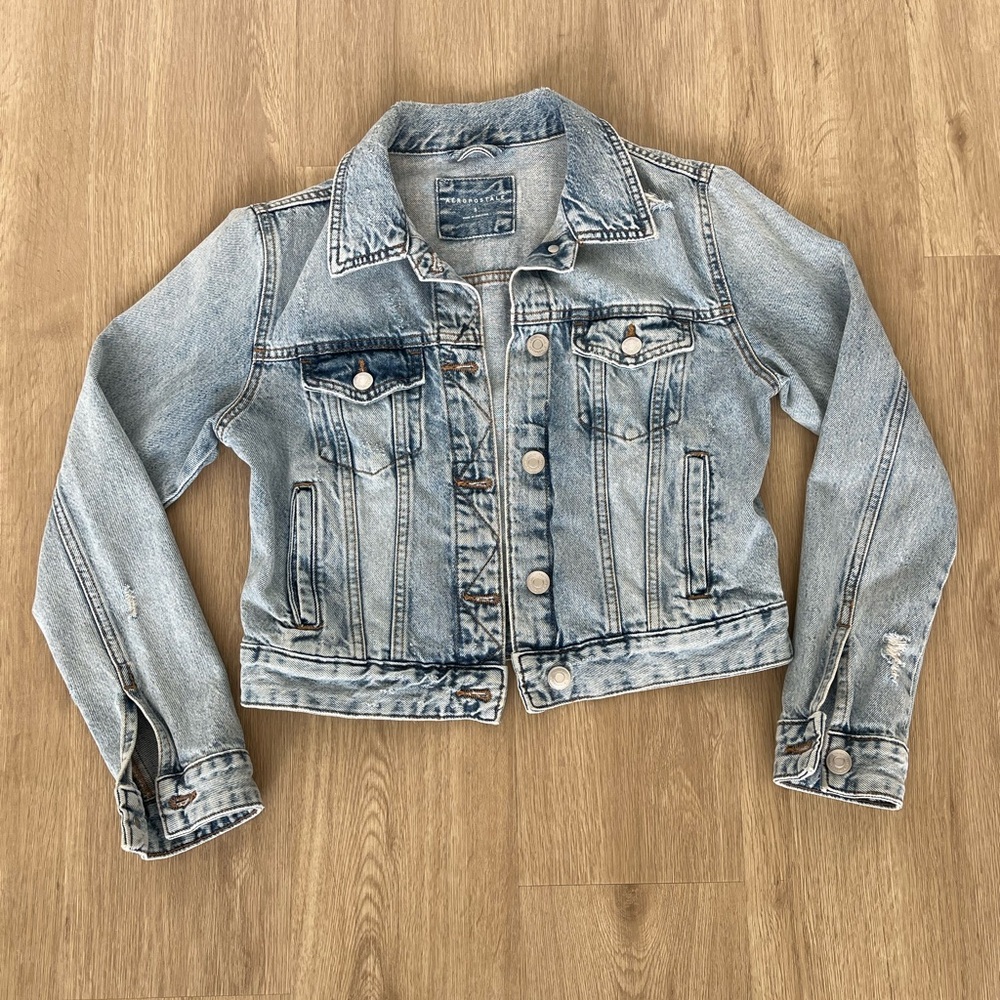 Aeropostale Light Blue Jean Jacket